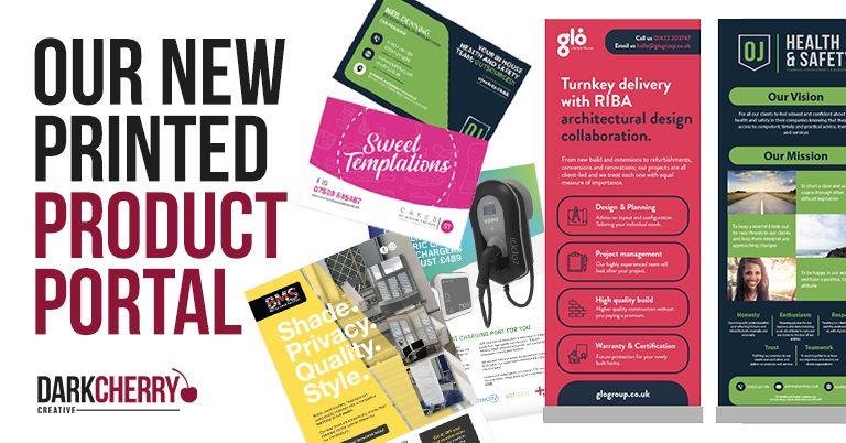 Our new printed product portal