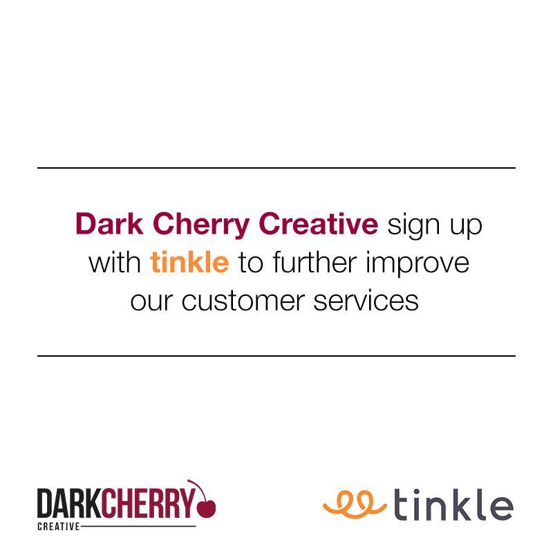 Dark Cherry Creative Sign Up With Tinkle