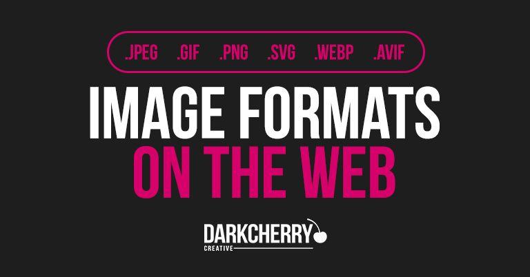 Image formats on the web